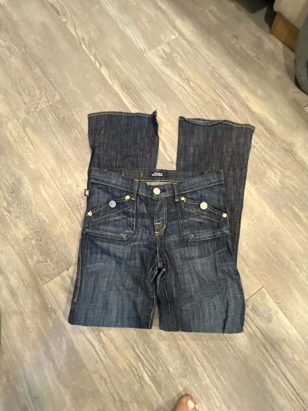 Rock & Republic Dark Wash Flare Jeans